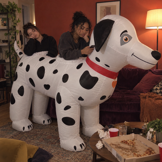 SpottyWagon™ Inflatable 2-Person Dog Costume