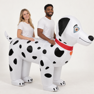 SpottyWagon™ Inflatable 2-Person Dog Costume