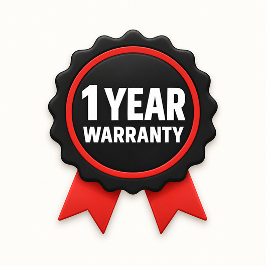 1 Year Warranty