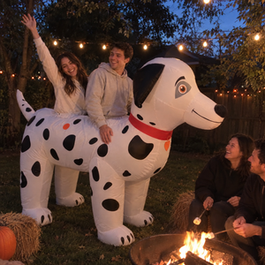 SpottyWagon™ Inflatable 2-Person Dog Costume