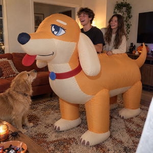 SpottyWagon™ Inflatable 2-Person Dog Costume