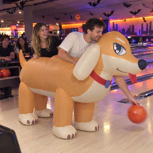 SpottyWagon™ Inflatable 2-Person Dog Costume